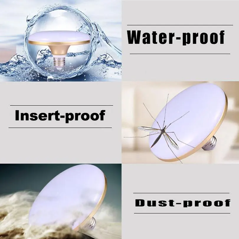 Светодиодная лампа UFO E27 теплый белый свет 15 Вт 20 30 40 50 60 Вт|bombillas led|bombillas led 10wled 10w |
