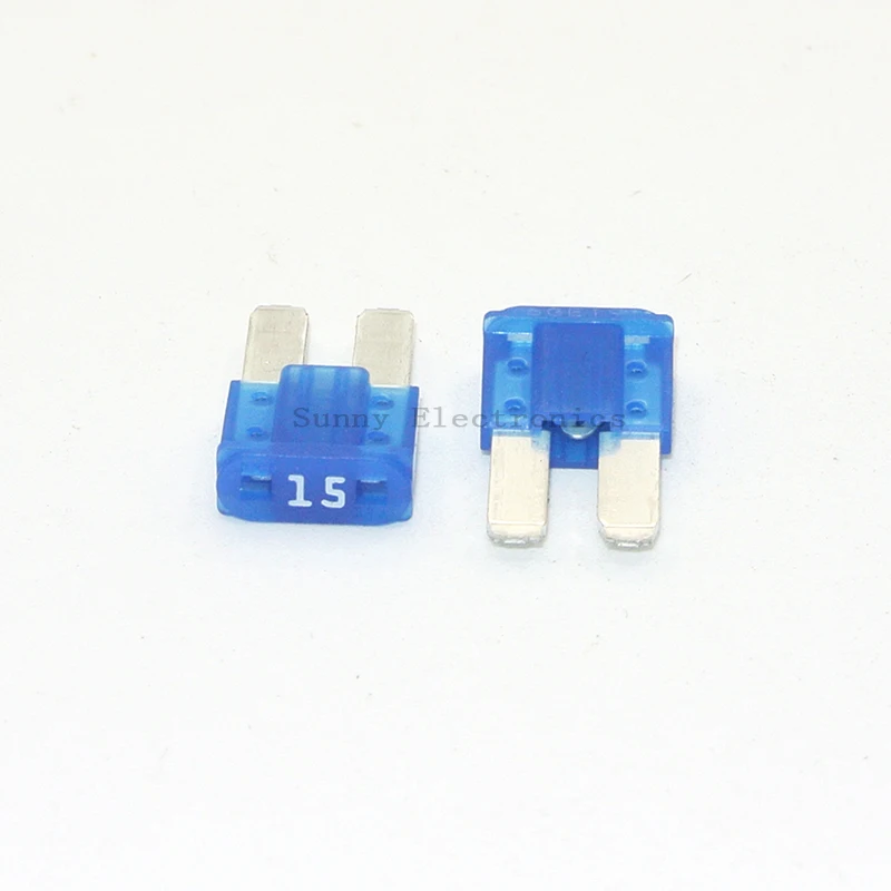 

Micro2 10 PK ATR 15A AMP FUSE FUSES BLADE MICRO 2 LEG for New ford/fox /mondeo /Dodge/JEEP