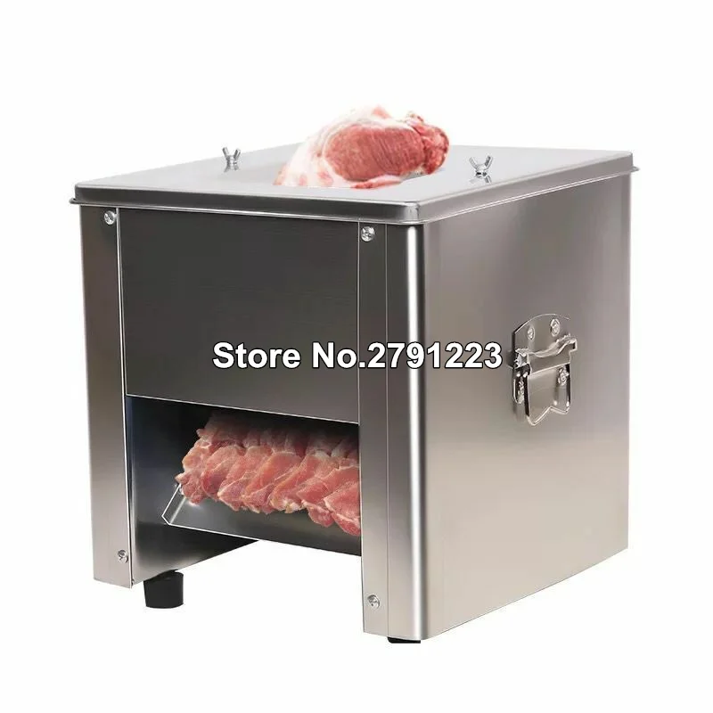 

Commerical 110v/220V Desktop Electric Meat Slicing Shredding Cutting Machine Meat Cutter Slicer 3.5mm