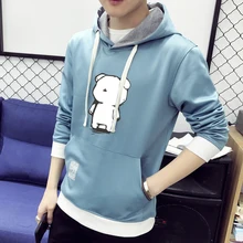 2017 New arrival top quality cotton hooded casual brand men hoodies luxury male autumn winter fashion