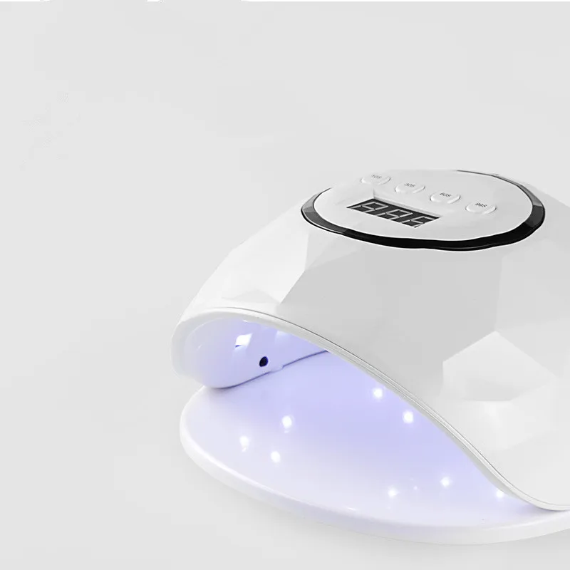 Conduziu a Lâmpada Secador de Unhas de Luz Lâmpada de Cura Automático de Ferramentas de Máquina s com Sensor Mais Novo Unha Dupla Secagem Rápida uv Gel Polish Manicure 99 72 w