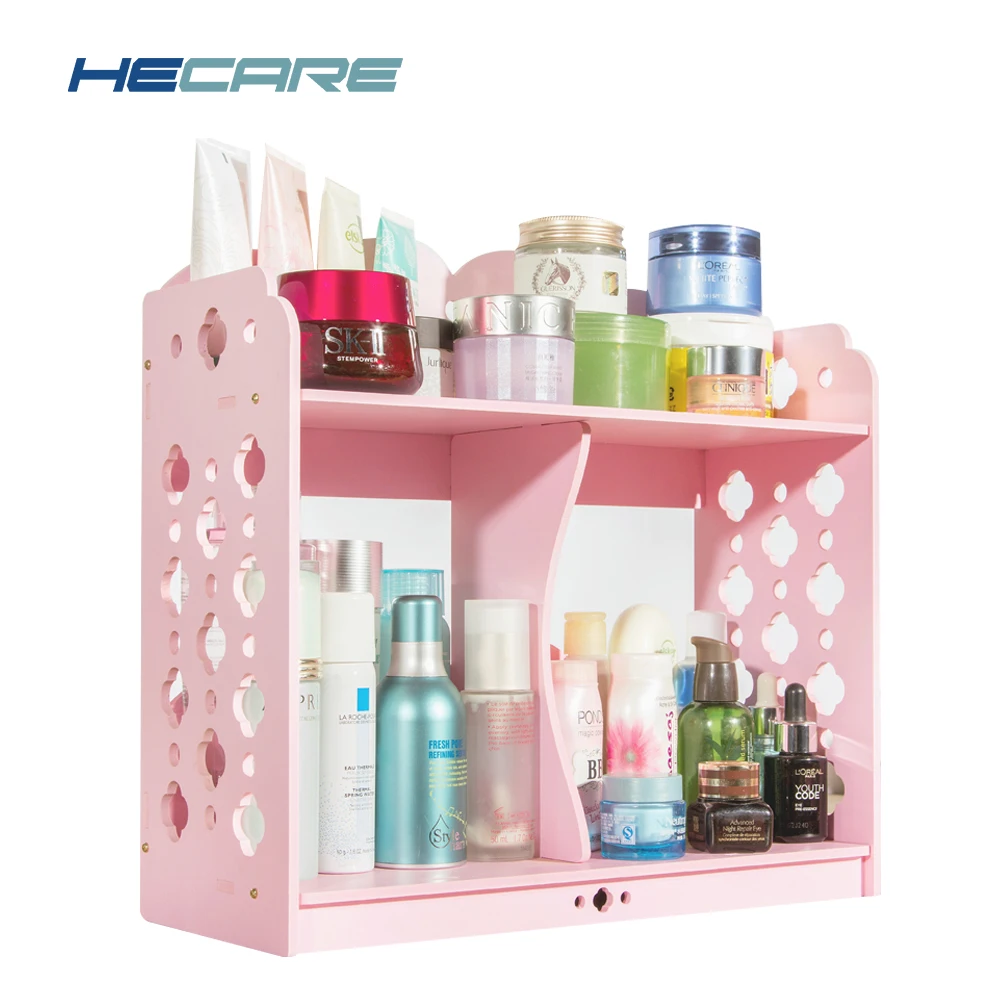 HECARE جديد رفوف الحمام البلاستيك منظم مطبخ الجرف PVC مزدوجة أصحاب التخزين و الرفوف للماء الحمام الجرف رف HECARE جديد رفوف الحمام البلاستيك منظم مطبخ الجرف PVC مزدوجة أصحاب التخزين و الرفوف للماء الحمام الجرف رف