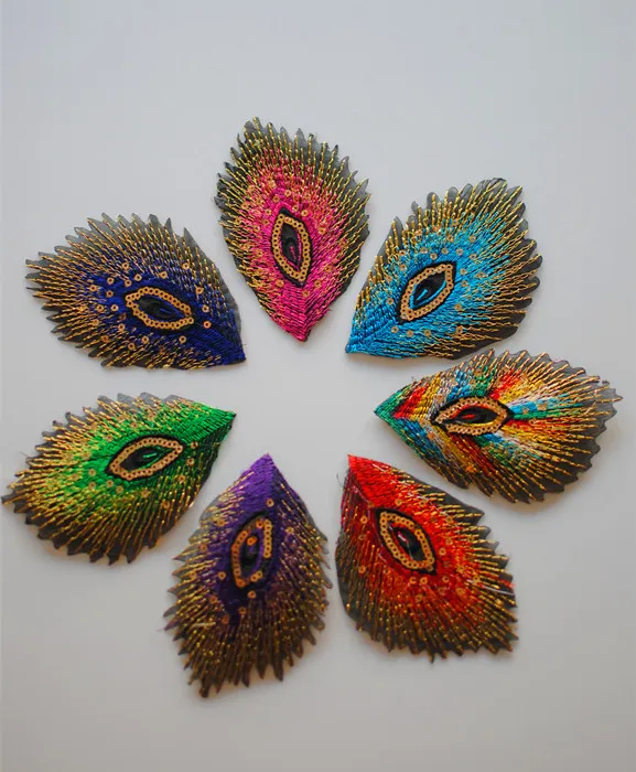 10868cm peacock feather jessecmault designs 7 colors mix color 10868cm peacock feather jessecmault designs 7 colors mix color