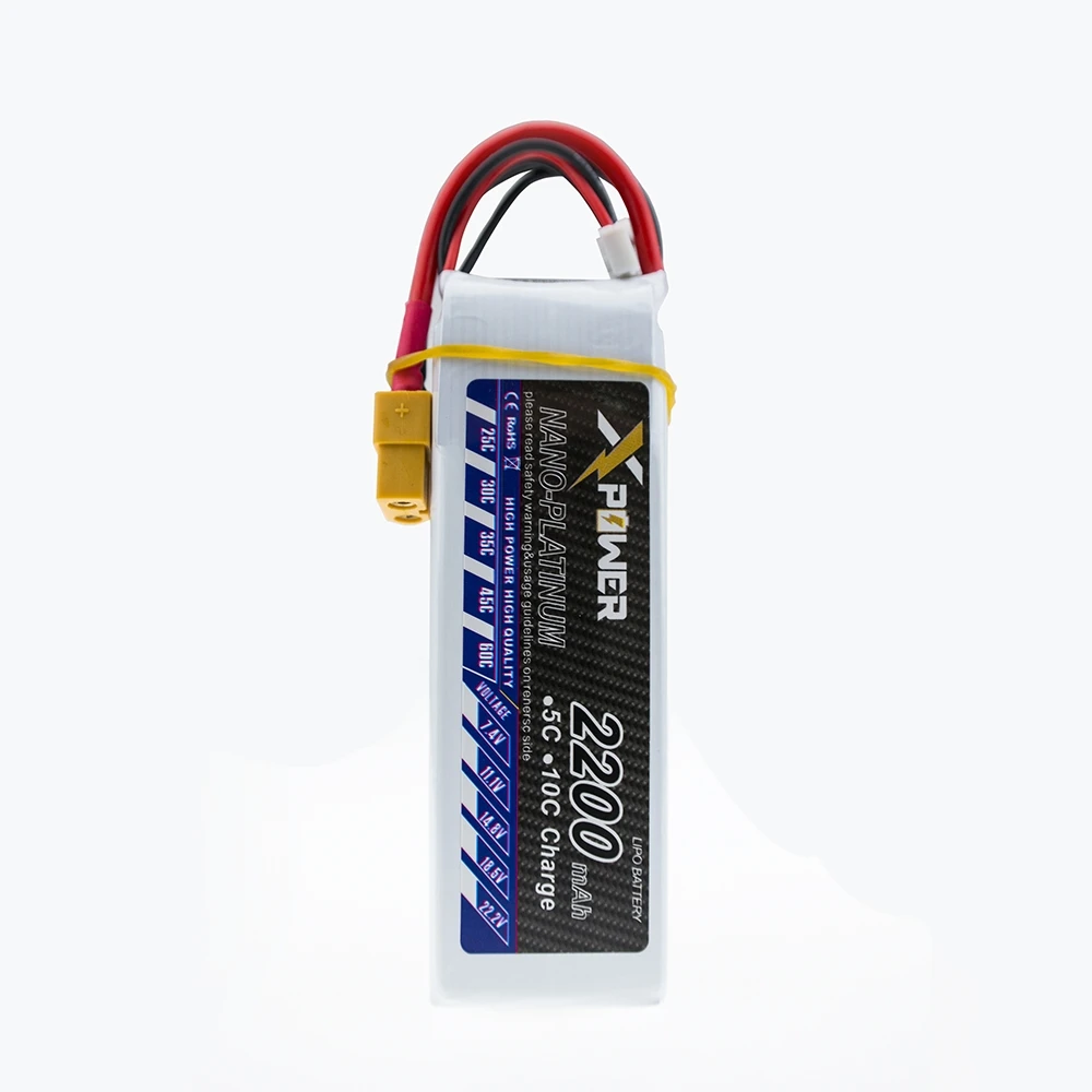 high quality LI PO 2200mAh 11.1V 70C 3S Lipo Battery Pack for RC Hobby