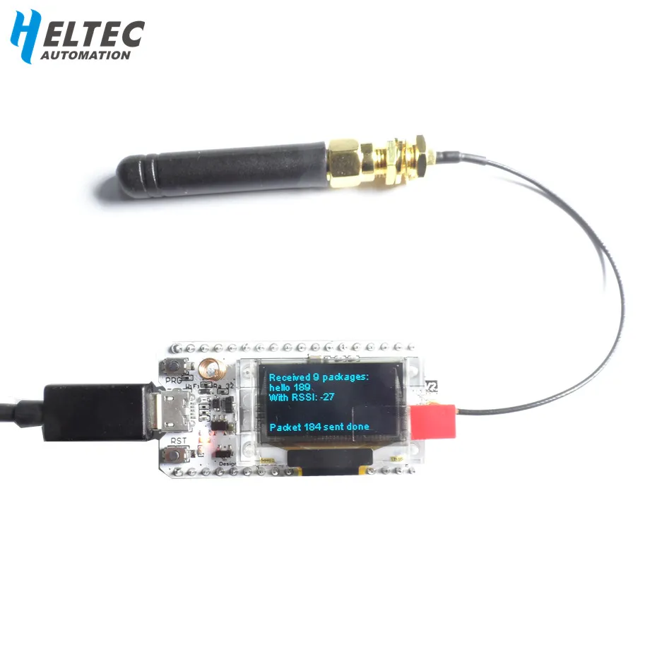 SX1276 ESP32 Lora 868 мГц/915 мГц 0.96 дюймов синий OLED Дисплей Bluetooth WI-FI Lora комплект 32 развитию для Arduino