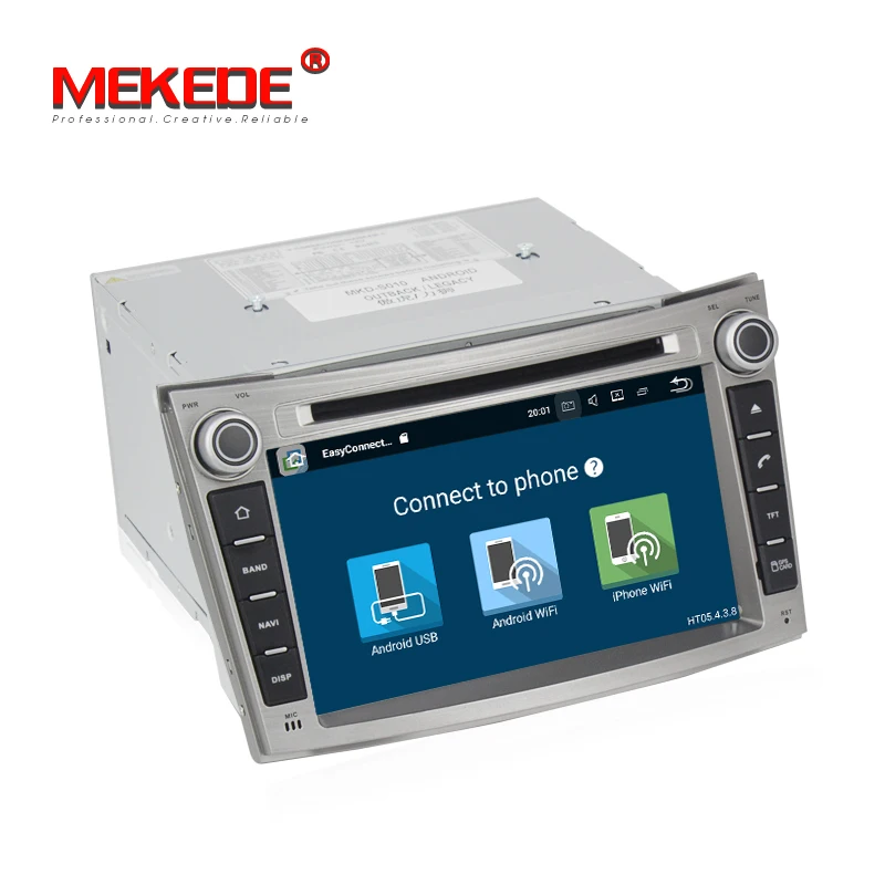 MEKEDE оптовая продажа! Четырехъядерный чисто Android 2009 Автомобильный dvd плеер для Subaru