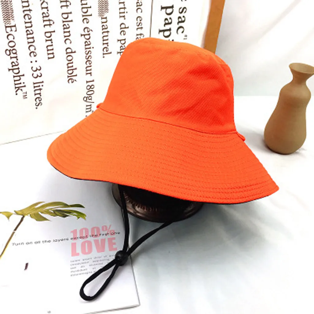Складная летняя шляпа женская желтая Панама Рыбацкая шляпа солнце с УФ-защитой лучей упаковываемая и стильная с широкими полями gorra# P7