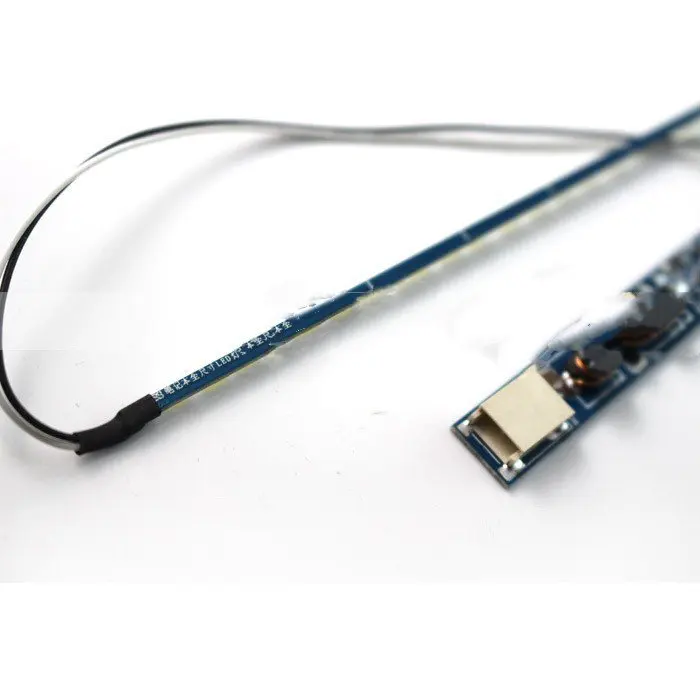 

10pcs x LCD Laptop Dimable LED Backlight Lamps Adjustable Light Update Kit Strip+Board 9-25V Input Free Shipping
