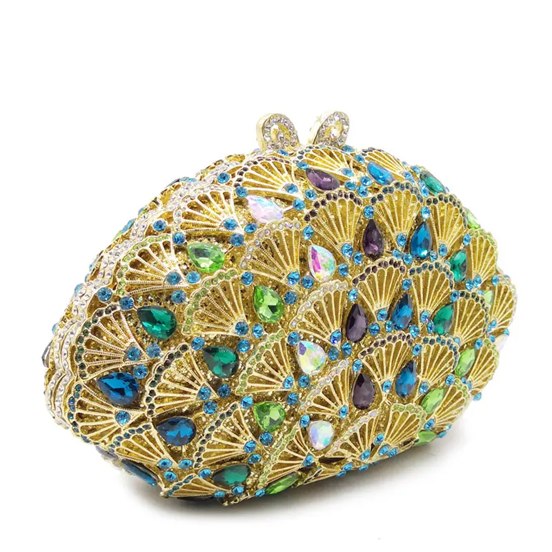 As Portemonnaie Show show Main Picture De Soirée En Bandoulière D'embrayage Argent Nouveauté À Strass Femmes Vert violet bleu Sac Picture Dames Mini Métal Sacs IqHRW