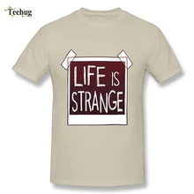 Casual Men's Life Is Strange T Shirt Simple Design For Male Plus Size Leisure T-shirt plus size pockets design leopard t shirt
