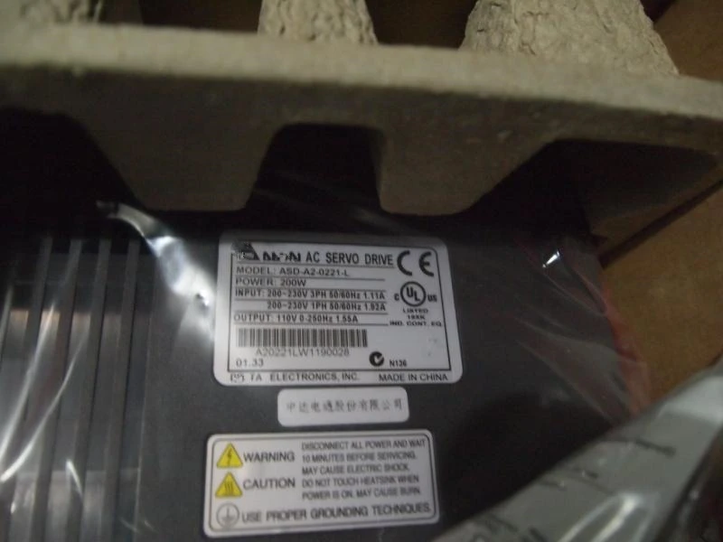 ECMA C10602RS + ASD A2 0221 L AC Серводвигатель наборы 0.2kw 200w 3000rpm 0.64Nm 60 мм Рамка|driver seat lumbar