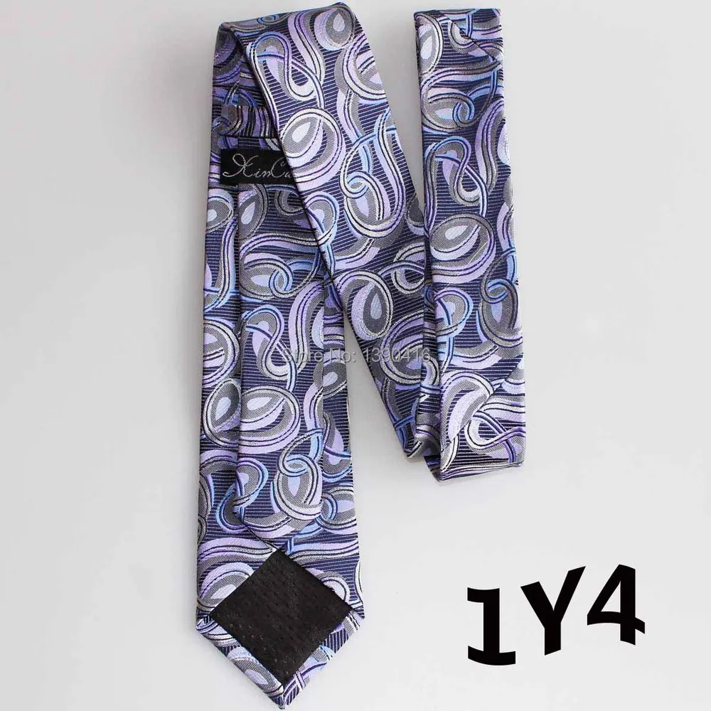 2018 последний стиль Corbata для мужчин Фиолетовый/Сиреневый/Белый Дизайн Пейсли