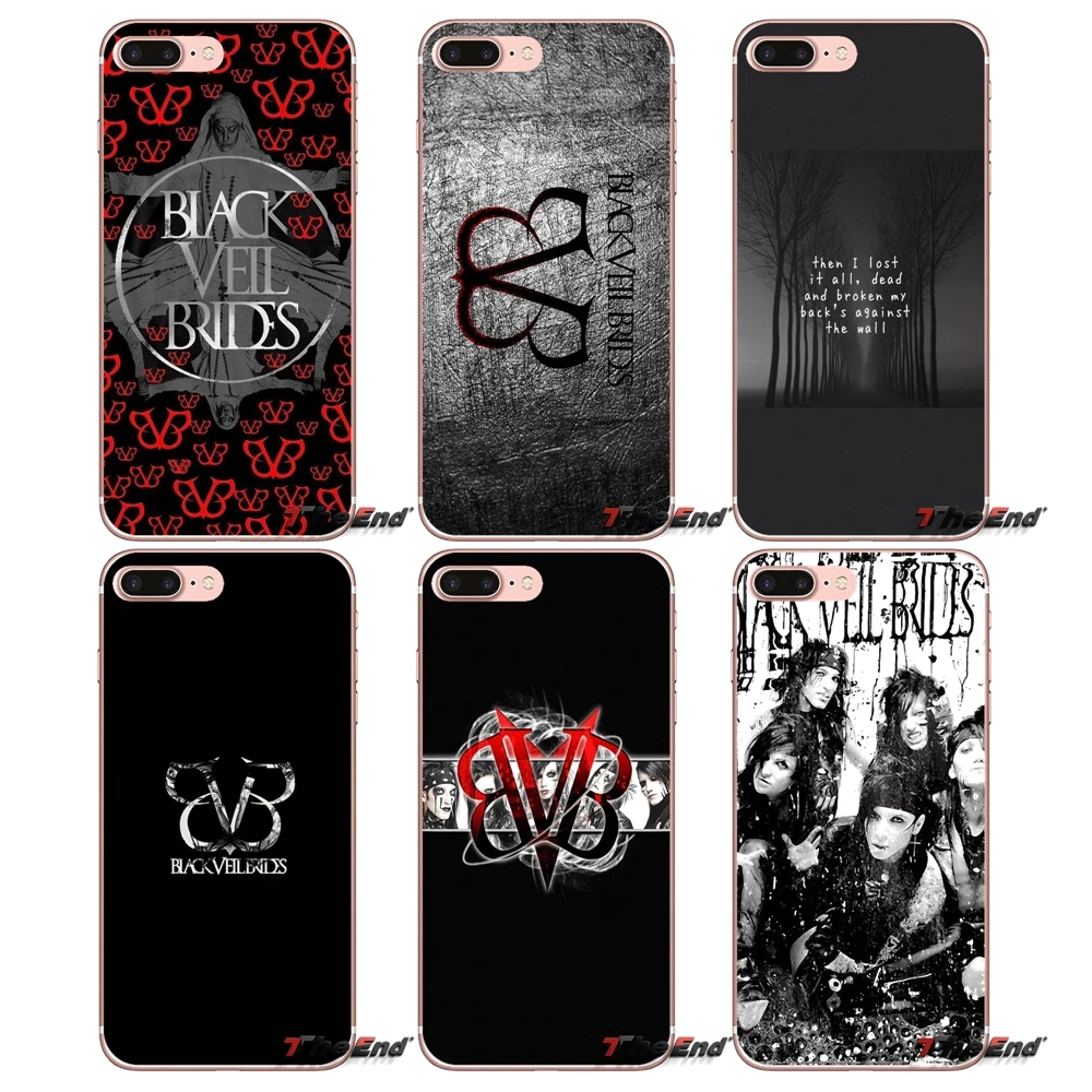BVB Black Veil Brides Soft Transparent Shell Covers For Samsung Galaxy J1 J2 J3 J5 J7 A3 A5 A7 2015 2016 2017 J330 J530 J730 | Мобильные