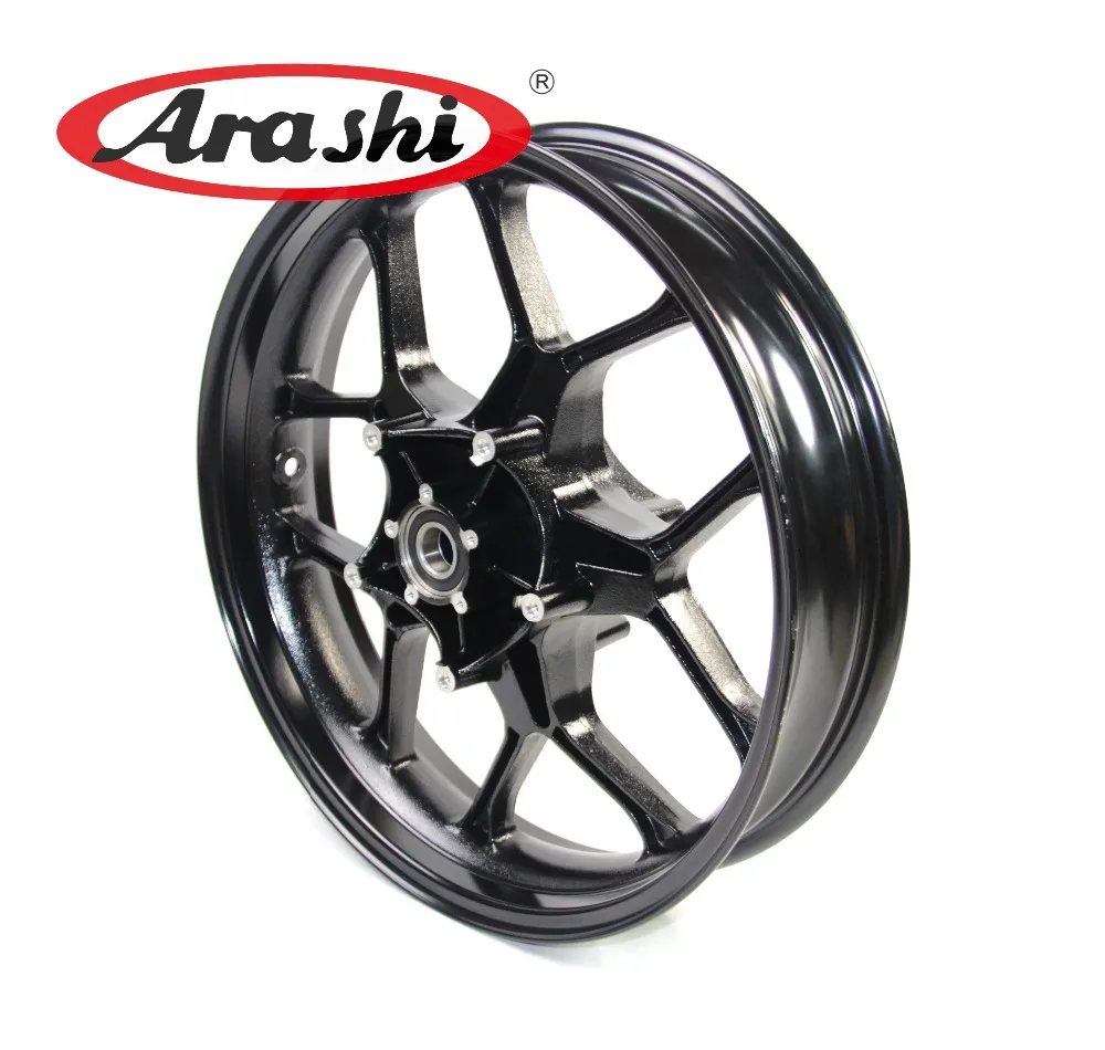 Передний обод колеса Arashi YZF R1 2015 2017 для YAMAHA 2016 глянцевый черный 15 16 17 колесный