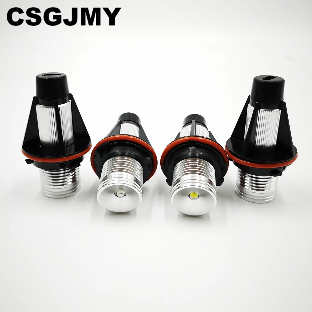 CSGJMY 2 шт. светодиодный ошибок Ангельские глазки габаритные огни лампы для BMW E39 E53