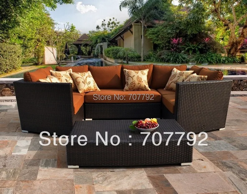 Cut Rate Sirio Batavia 6 Piece Outdoor Furniture Set With 6 Pillows