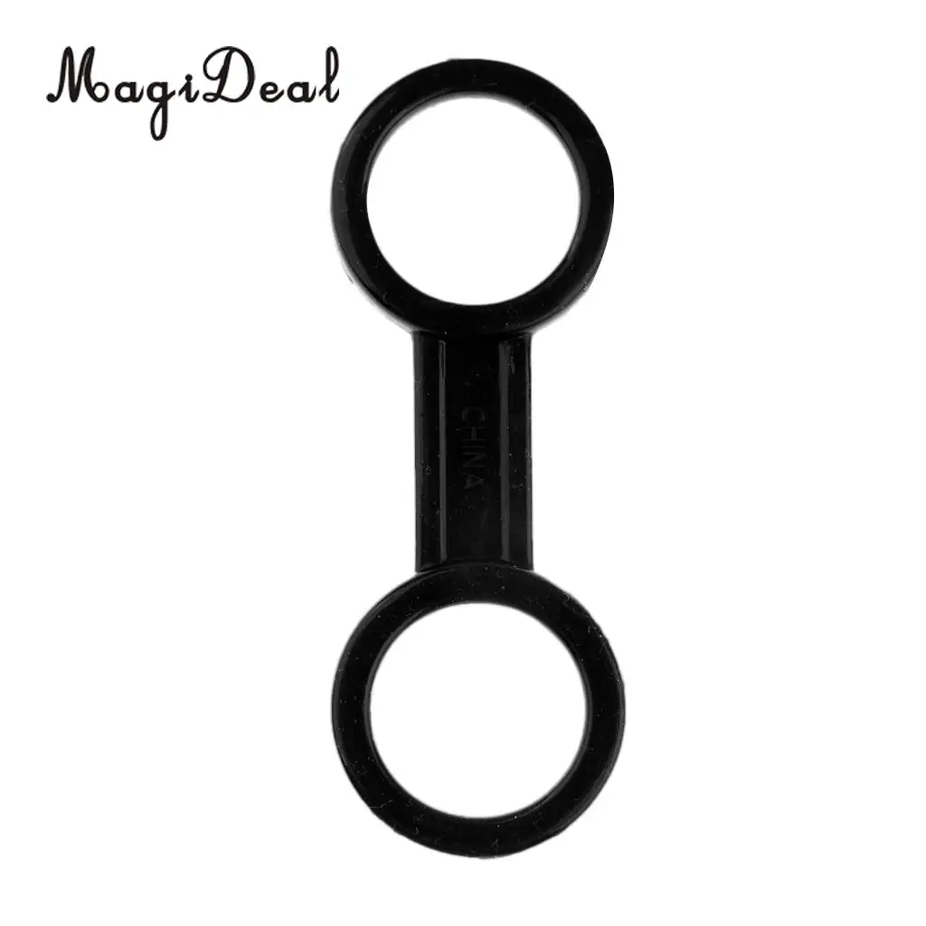 MagiDeal Hot 1Pc Scuba Diving Dive Silicone Snorkel Mask Strap Keeper Clip Holder Retainer Snorkeling Gear Equipment Acce Black