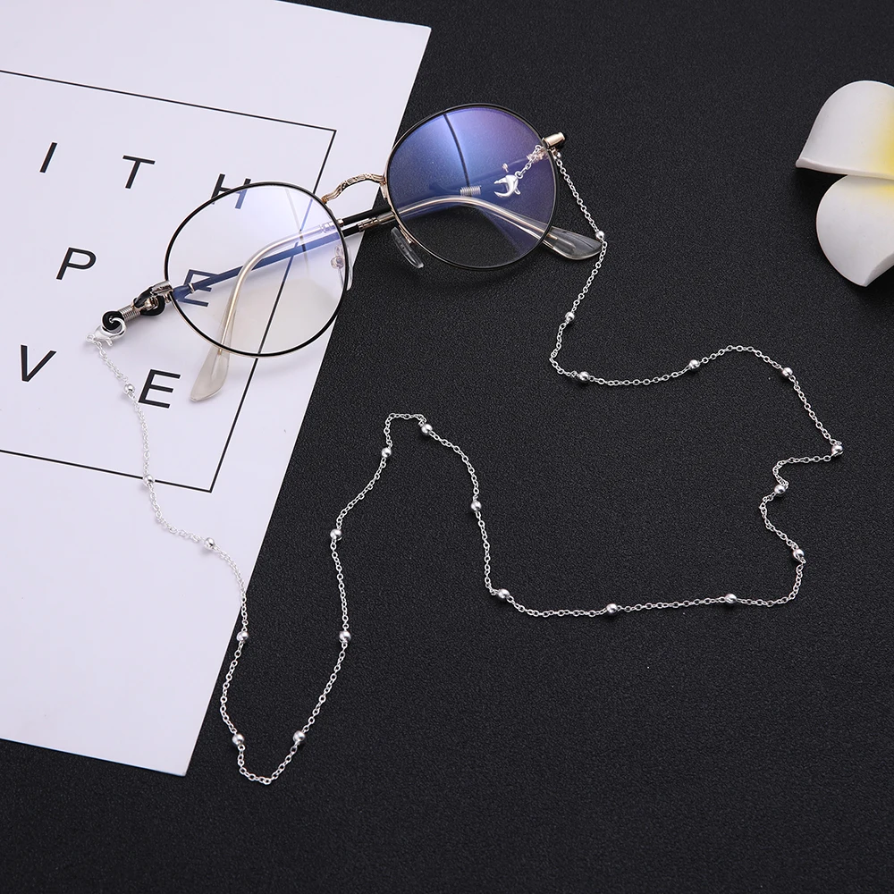 

Dawapara Fashion Glasses chain for Women& Man Sunglasses Accessories Gold/Silver gold Beads Reading Glasses Chain
