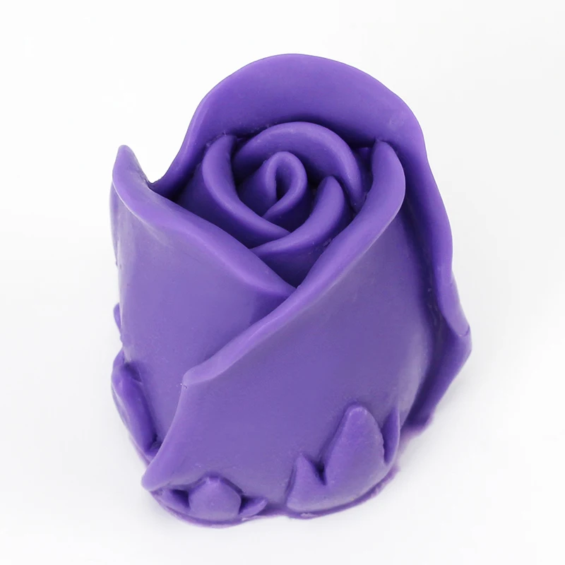 Роза цветочная форма для мыла 3D гибкие силиконовые формы|fondant cake decorating tools|cake