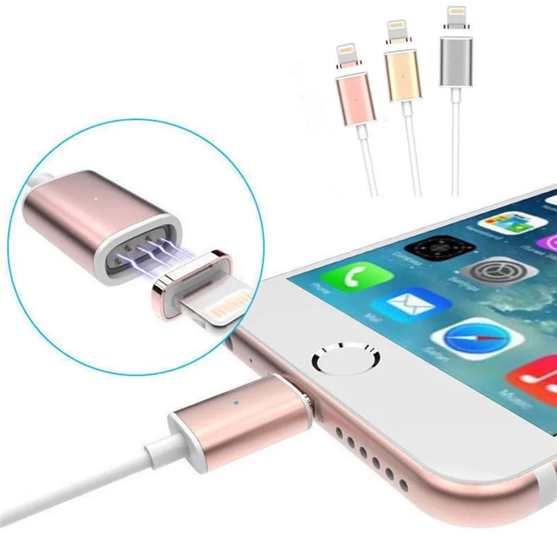 2.4A Magnetic Charger Cable for iPhone 7 Adapter Fast