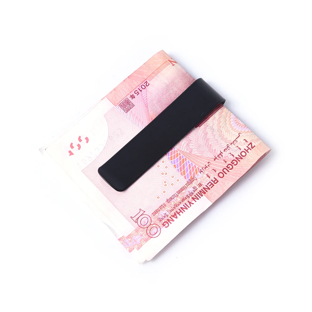 2 Цвета Высокое качество модные простые доллар наличные зажим держатель кошелек для Для мужчин 7.2x1.7 см 1 шт. Нержавеющая сталь из металла зажим для денег
