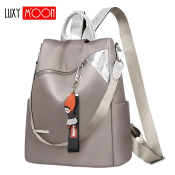 

Femme Casual Oxford Backpack Large Capacity Shoulder Bags Cute School Bag for Teenage Girls Mochila Mujer Feminina XA51K