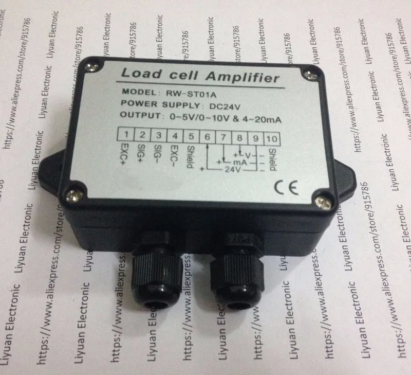 RW-ST01A усилитель тензодатчика/4~ 20 мА усилитель передатчика/0-5 в 0-10 в усилитель тензодатчика
