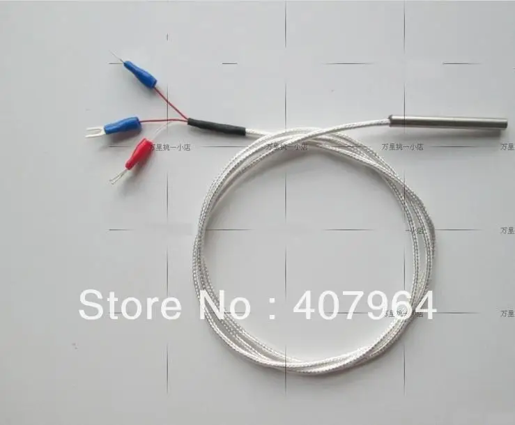 

5*50mm Class A WZPK-001 Pt100 thermometer 1M Cable Fast Delivery