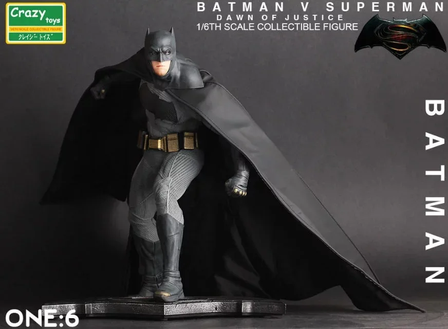 

25cm Crazy Toys Batman V Superman Dawn of Justice Batman 1/6 th Scale Collectible Figure Toy Free Shipping