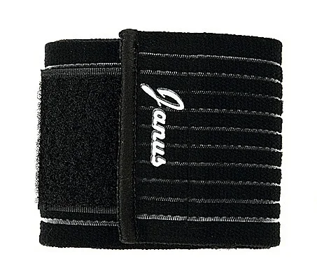 Ja220 Голеностопные бандажи Регулируемый Гибкая эластичность пояса бинты защиты крестов спортивные Защитное Снаряжение Черного цвета;