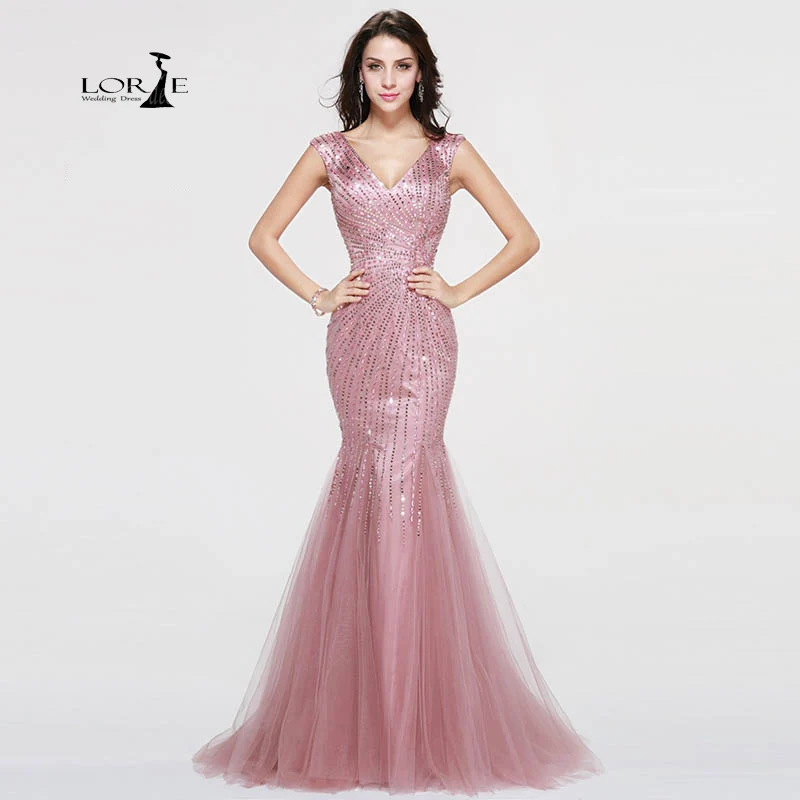 Cristales Vestidos Largos de Fiesta 2017 Vestido de Gala