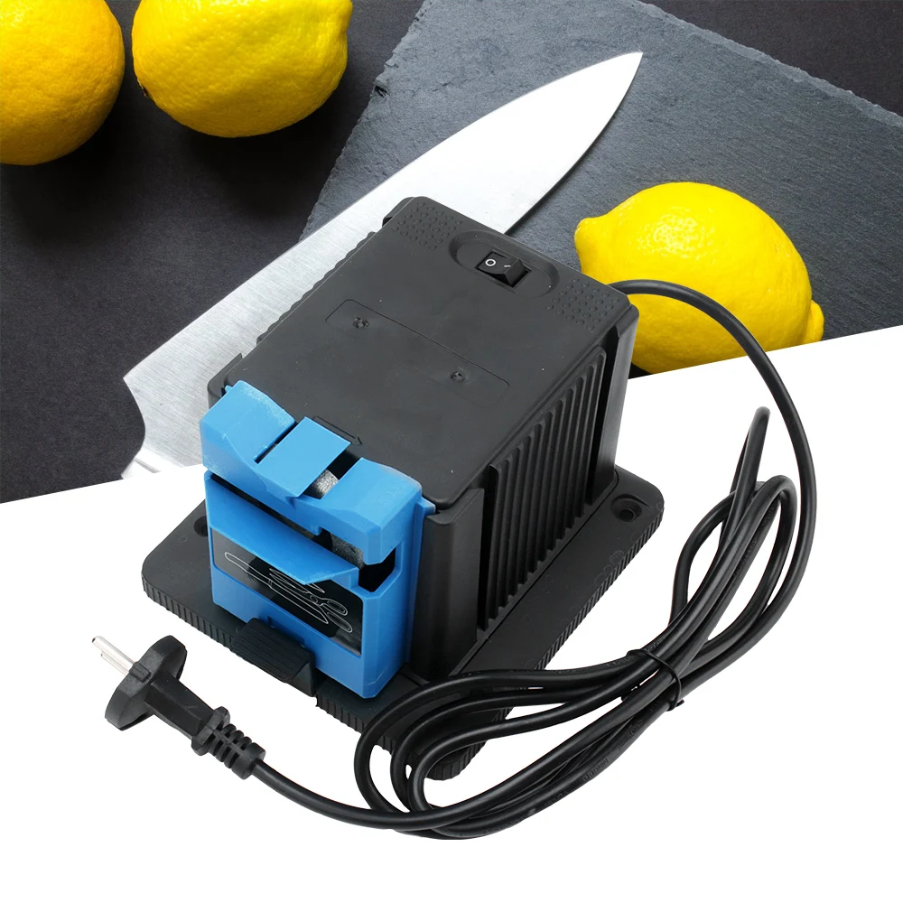 

Multifunction Electric Knife Sharpener Household Kitchen Grinding Tool Sharpening Machine Professional Knife Sharpener 110V 220V