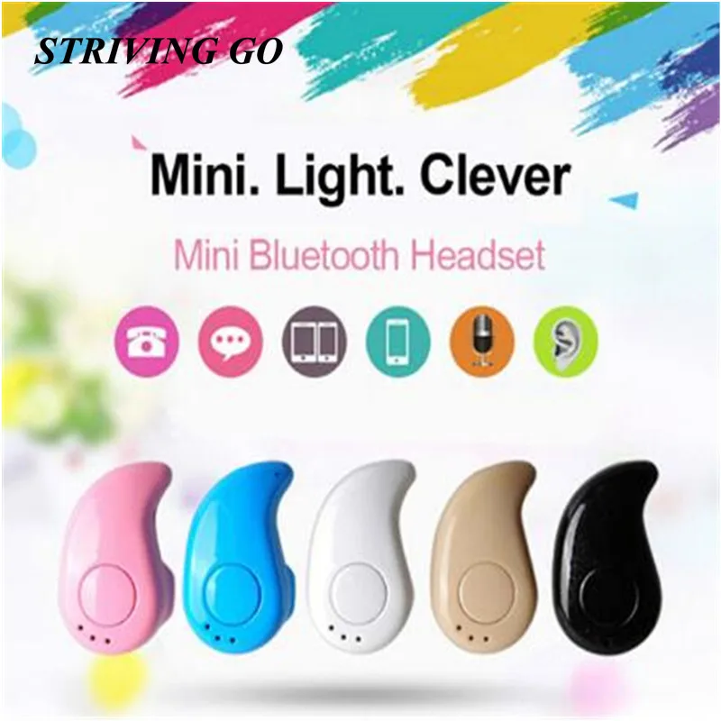 Wireless Bluetooth S530 Portable Mini In-Ear Earphones Stereo Bass Sports Headset Earphones For Iphone Samsung PK i7s i8 i9s