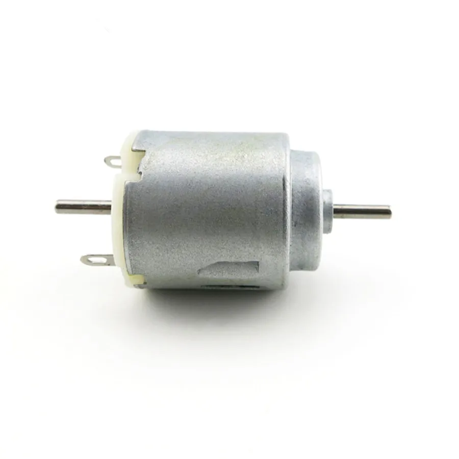 

J363 R140 Double Output Shaft Micro DC Motor Model Car Round Drive Motor DIY Toy Power Component Free Shipping Russia