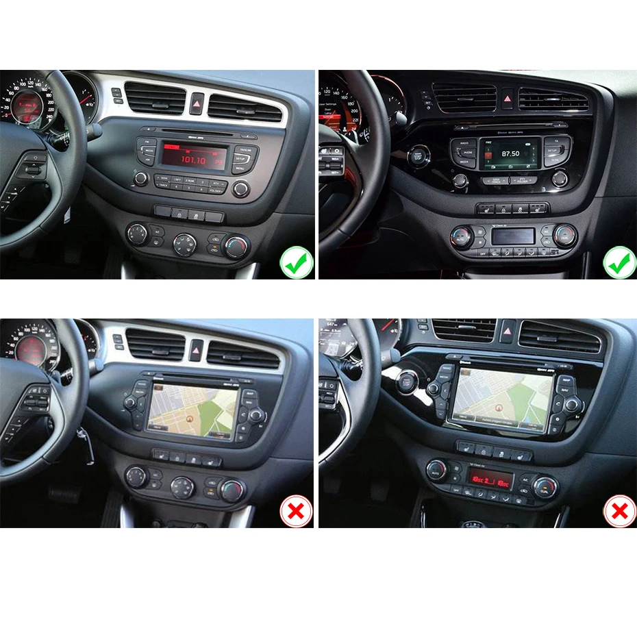 Cheap Android 9.0 DSP IPS 2.5D Screen Car GPS Radio for KIA Ceed 2013 2014 2015 Quad Core Navigation Stereo Auto 4G MODEM Slot No DVD 5