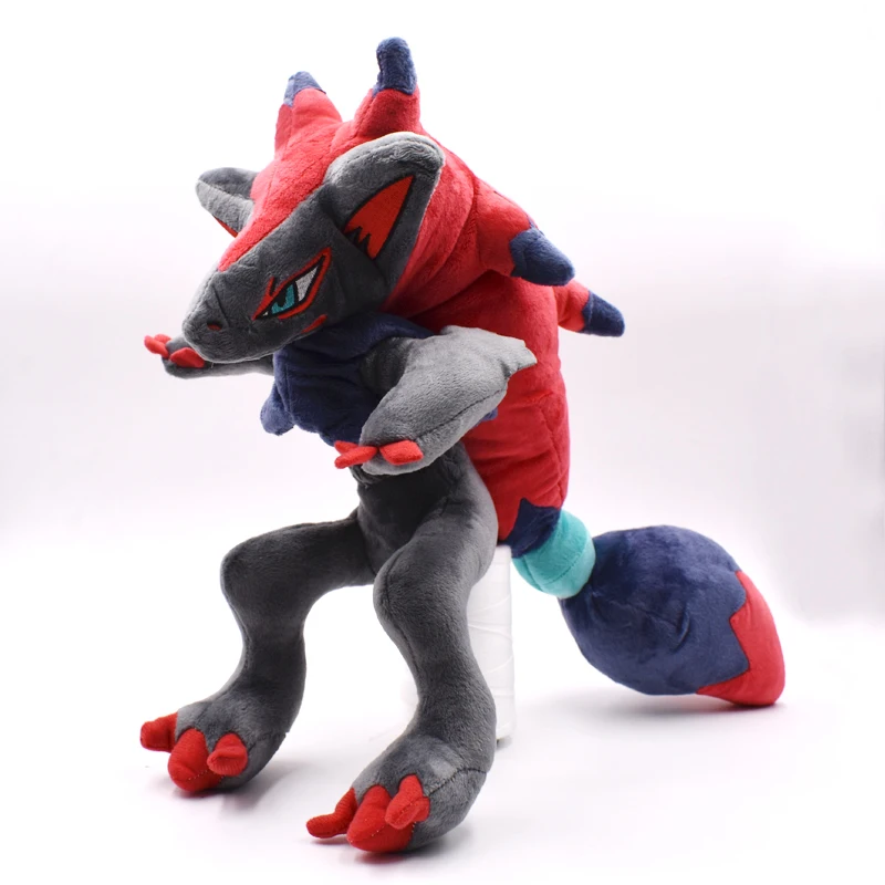

32 cm Anime Zoroark Peluche Zachte Knuffel Poppen Knuffel Action Figures Toys Kids Gift Gratis Verzending