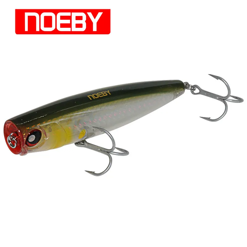 NOEBY Поппер Рыболовную приманку Топ воды 105mm24g большой игре морской жесткие приманки БКК крюк иска искусственный пункт pesca море рыболовные снасти NOEBY Поппер Рыболовную приманку Топ воды 105mm24g большой игре морской жесткие приманки БКК крюк иска искусственный пункт pesca море рыболовные снасти