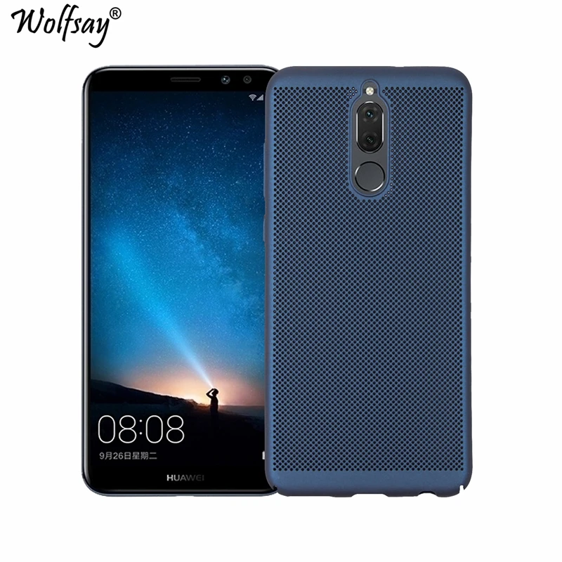 Wolfsay Матовый Жесткий чехол для huawei Maimang 6 ультра-тонкий 360 Полный Proective PC