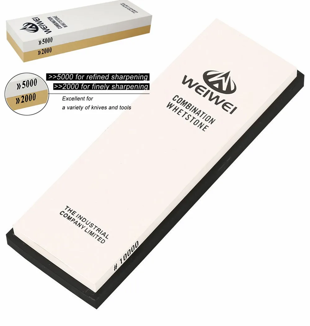 Set Whetstone 10000 Grit 2000 5000 Grit Dual sided Knife Sharpening Stone Knife Sharpener with Waterstone