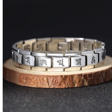 bracelet men bracelets bangles 925 silver 20cm 15mm width | Украшения и аксессуары