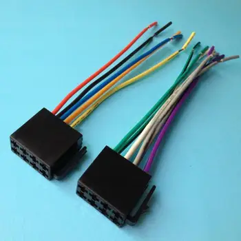 

Wire Harness Female Adapter Connector Cable Radio Wiring Connector Adapter Plug Kit for Auto Car Stereo System