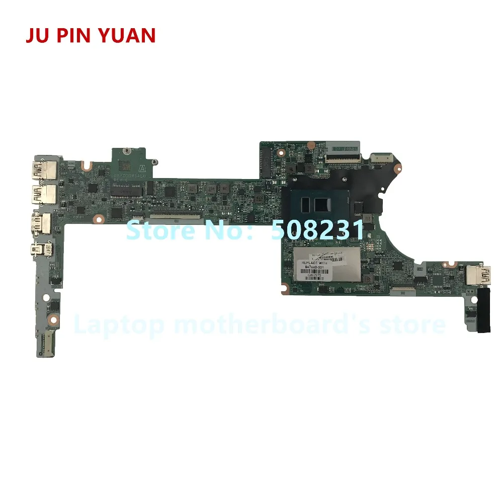 JU PIN юаней 847448-601 материнская плата для спектр X360 G2 Системы плата (материнская плата)-UMA i5-6300U 8 GB WIN 100% полностью протестированы
