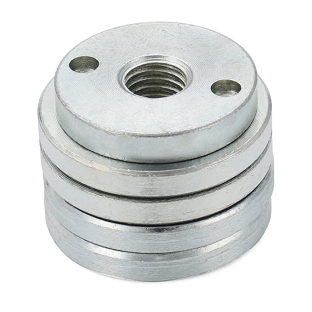 

Steel M10 Arbor with 4pcs Gaskets Change 100 Angle Grinder into Wall Groove Cutting Machine
