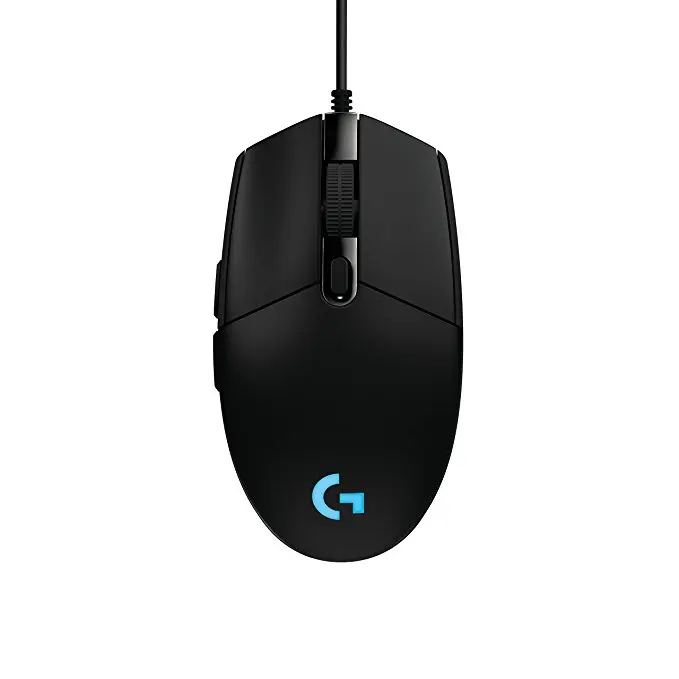 Logitech G90 Проводная игровая клавиатура Мышь ноутбук PC Gamer 2500 точек/дюйм переключатель USB игры Мышь - Цвет: Black