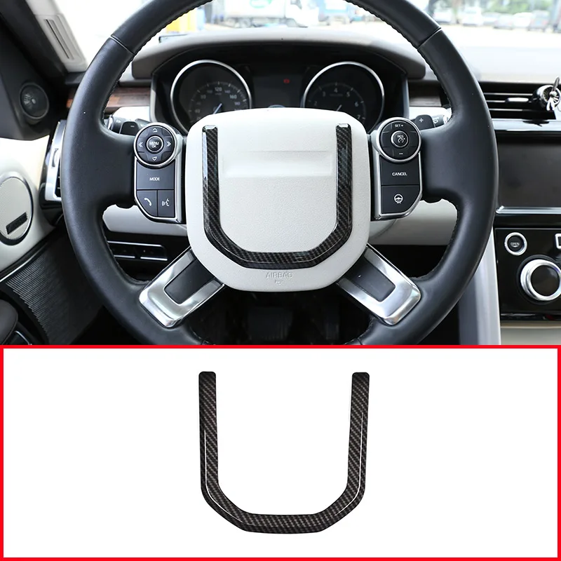 

For Land Rover Discovery 5 LR5 L462 2017-19 For Range Rover Sport 2014-19 Car ABS Steering Wheel Sequin Trim For RR Velar