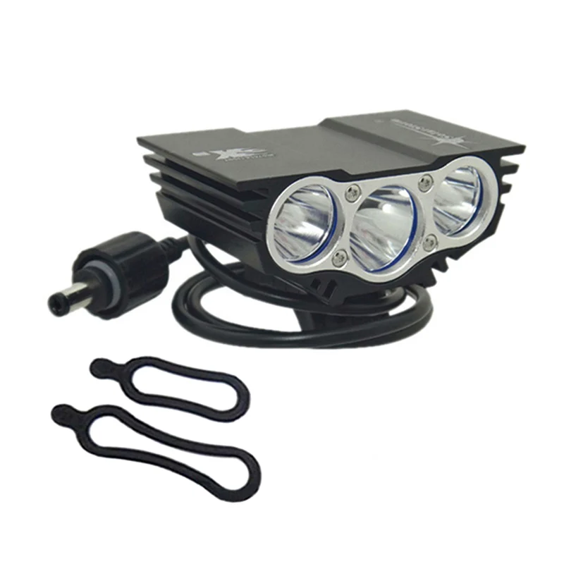 Cheap SolarStorm X3 T6 Head lights bike light 6000 lm XM-L 3T6 LED 4 Modes Bicycle light Front lamp 5