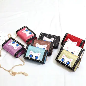 

Lovely Baby Girls Mini Messenger Bag Cute Sequins Kids Baby Small Coin Purses Children Handbags Shoulder Student Bags