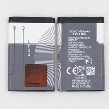 5 Stks/partij 1020Mah Mobiele Telefoon Batterij BL-5C Voor Nokia 1100 1110 1200 1208 1280 1600 2600 2700 3100 3110 5130 6230 6230i Batterij