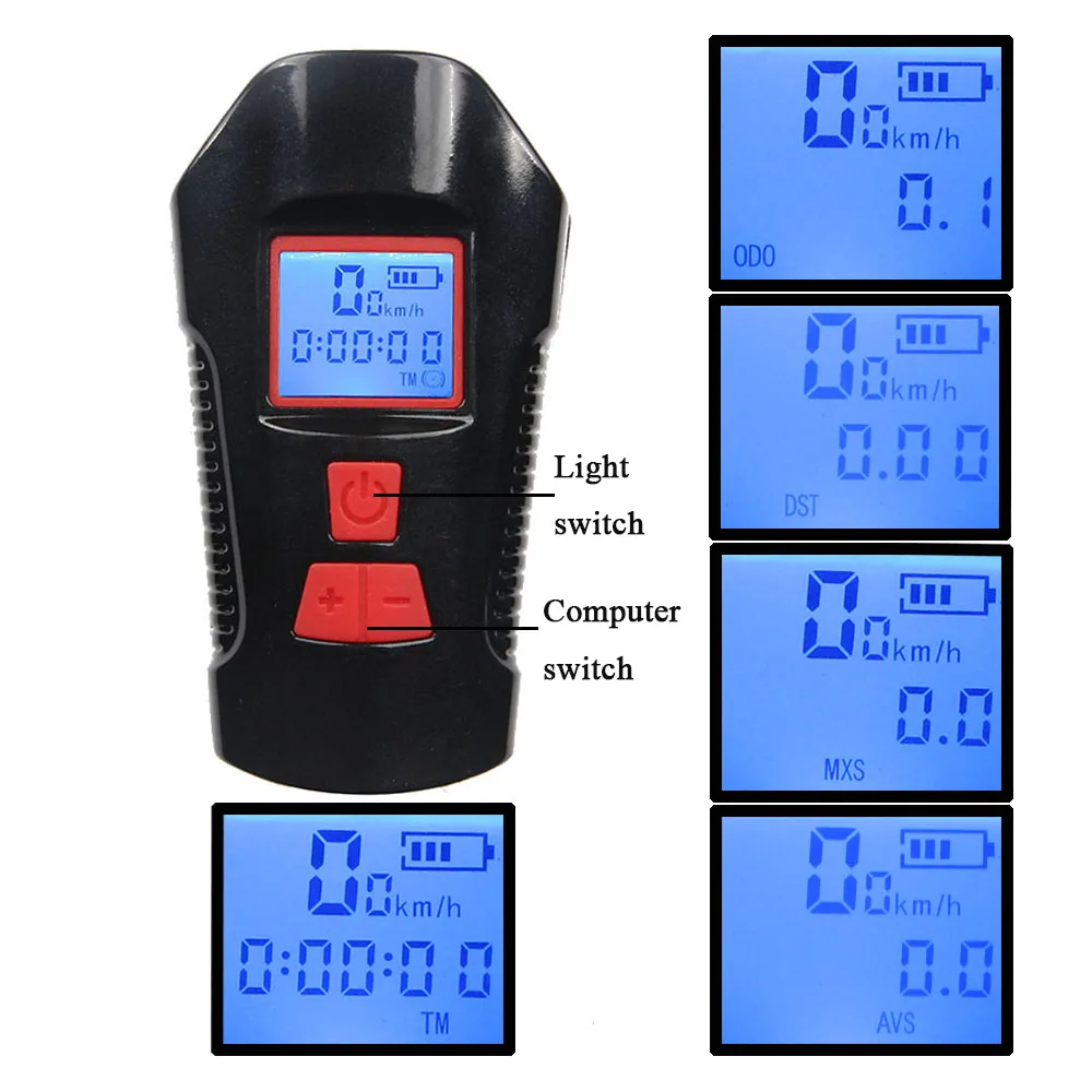 Cheap NEW Bicycle Headlight With Computer Odometer USB Rechargeable Cycling Loud Horn MTB Road Bike Multi-fuction Flashlight Lanterns 3 Cheap NEW Bicycle Headlight With Computer Odometer USB Rechargeable Cycling Loud Horn MTB Road Bike Multi-fuction Flashlight Lanterns 3