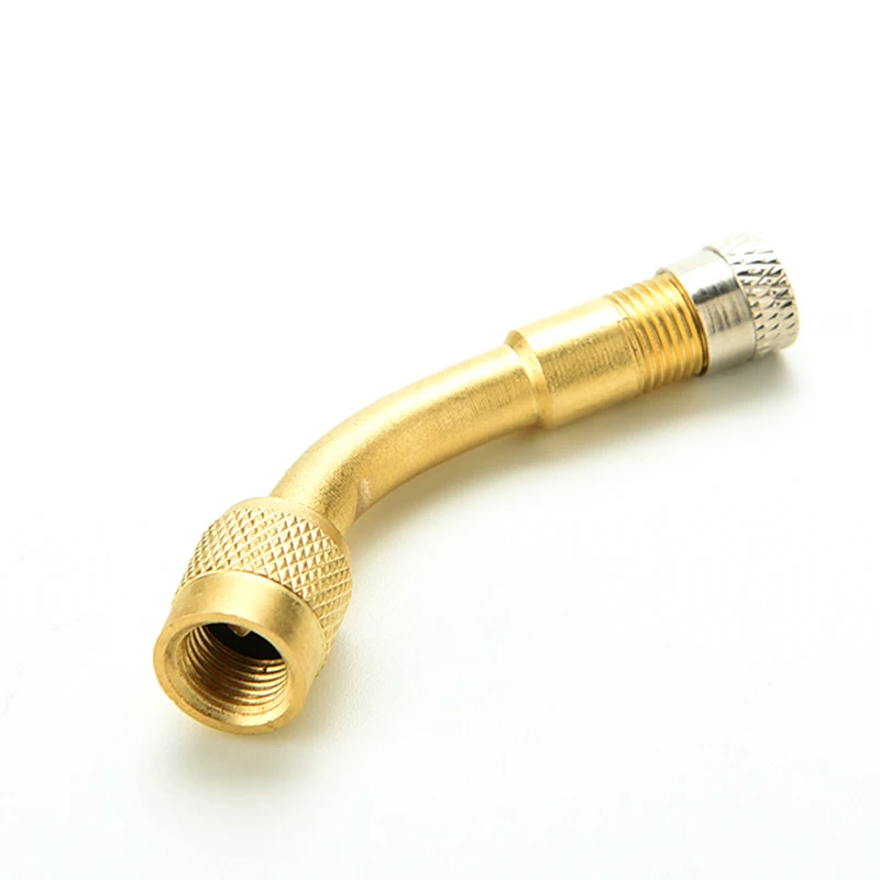 

Angle Brass Air Tyre Valve Schrader Valve Stem with Extension Adapter for Car Truck Motorcycle